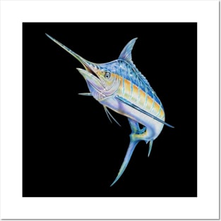 Blue Marlin Posters and Art